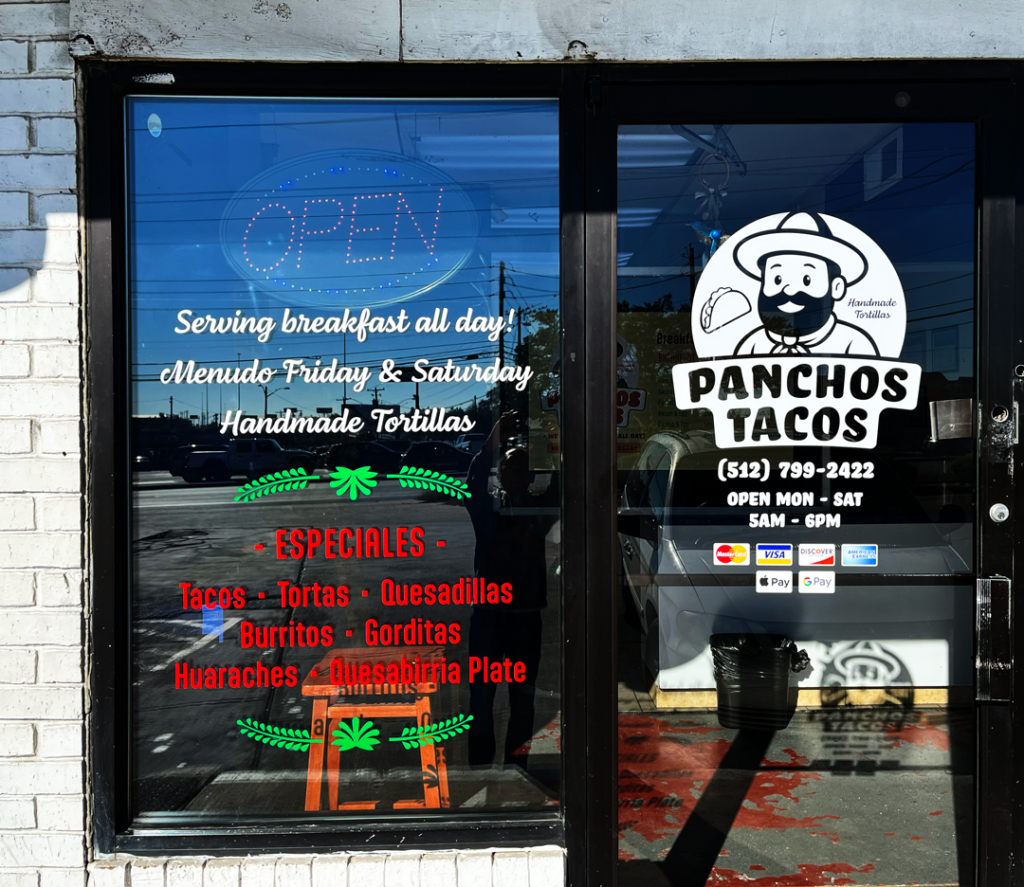 Window Decals, Business Hours, Window Signs